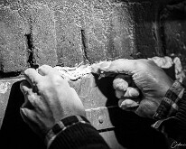 Le fournil de l’Hof ter Musschen Lutage du four (iextérieur de la porte)